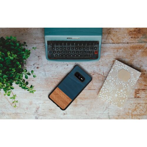 MAN&WOOD Smartphone-Hülle Galaxy S10e Denimschwarz 138720603