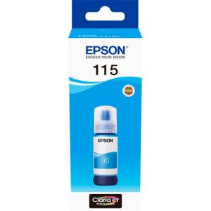 Náplň atramentu Epson 115 EcoTank (C13T07D24A), azúrová 138720764 - Epson