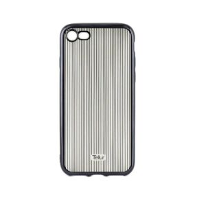 Tellur Cover Silikon für iPhone 7 Vertical Stripes schwarz 138720778 - Handyhüllen