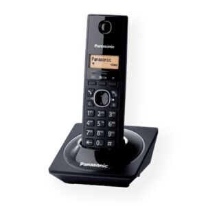 Schwarzes DECT-Telefon, KX-TG1711FXB, Panasonic „KX-TG1711FXB“ (grüne Marke 0,8 Lei) 138720800 - Desktop- und Festnetztelefone