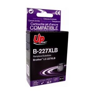 UP RINT B-227XLB Fekete Tintapatron - Brother LC-227XLB kompatibilis 138720825 - Nyomtató kellék