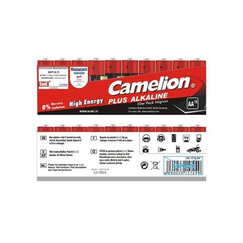 Camelion | LR6-SP10 | AA/LR6 | 2700 mAh | Plus alkalické | 240 ks