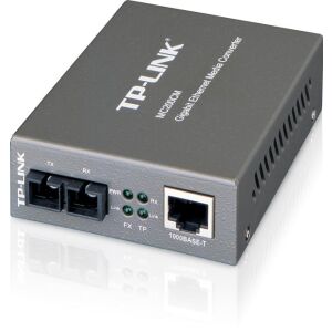 TP-Link MC200CM Gigabit MM Száloptikai Media Konverter - 0,55km 138721024 - TP-Link