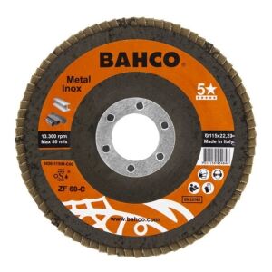 Lamelni disk INOX+Fe P60 125x22,23 mm konusni 138721153 - Pribor za brusilicu i polirku