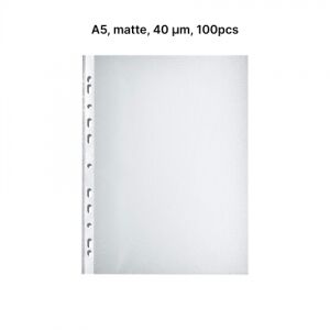 Folie perforată clasa AD, culoare coajă de portocală, A5, 40 microni, pungă 100 buc. 138721261 - Folii de protecție