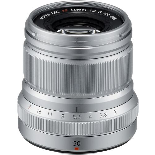 Fujifilm Fujinon XF 50mm f/2 R WR - Prime Objektív, Ezüst 138721393