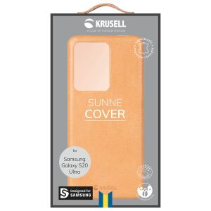 Krusell Sunne Cover Samsung Galaxy S20 Ultra vintage telová farba 138721467 - Krusell