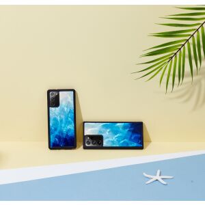 iKins maskica za Samsung Galaxy Note 20 Ultra, plavo-jezersko-crna 138721486 - Elektronika