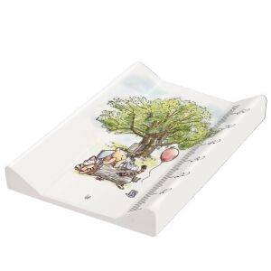 Saltea de schimbat bebeluși cu bandă de măsurat Pawel „Winnie the Pooh” 70x50x10cm alb 138721508 - Schimbarea scutecelor