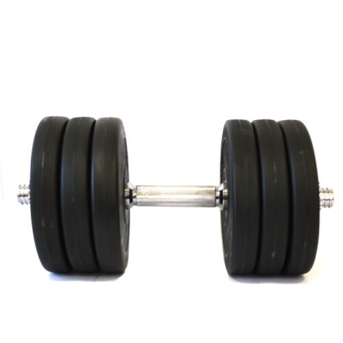 Tomaz Sport Start 17,5 kg ganteră de ciment asamblată cu bară de oțel