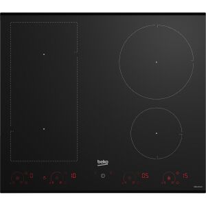 Indukčná varná doska Beko HII64822UFT, pohľad zhora - Varné dosky