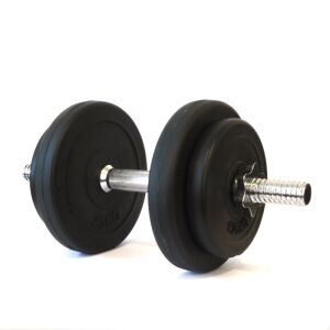 Tomaz Sport Start 10 kg Hantla cementowa ze stalowym gryfem - Trening w domu