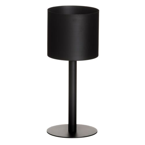 Schwarzer Virágtartó One Pflanzenständer, 20x48 cm