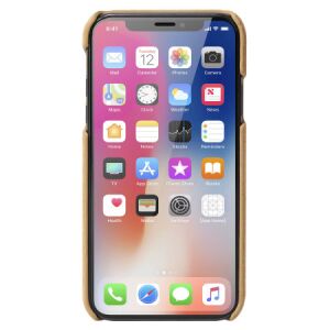 Krusell Broby Bőr Tok Apple iPhone XS - Konyakszín 138721936 - Krusell