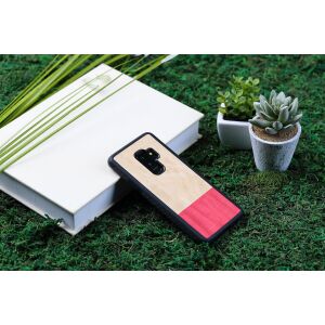 MAN&WOOD Galaxy S9 Plus Fekete Fa Okostelefon Tok - Missmatch Design 138721954 - Man&Wood