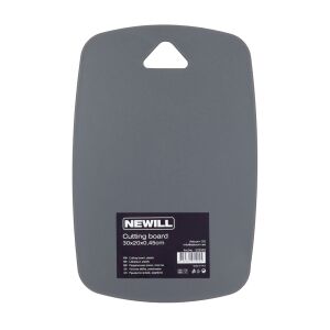 Kunststoff-Schneidebrett 30 x 20 x 0,45 cm dunkelgrau 138721970 - Schneidebretter