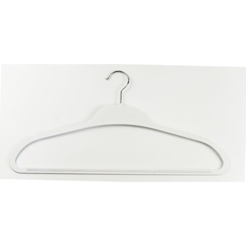 Vešiak na oblečenie plastový Soft Touch 43 cm rôzne farby, čierna/modrá/svetlosivá/biela 138722076