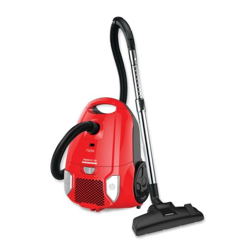 Heinner HVC-MRD1400 Staubsauger mit Beutel, Schlauch und Saugrohr