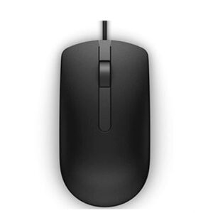 Počítačová myš Dell Optical Mouse Kábel MS116, Čierna, USB 2.0, Čierna 138722276 - Myši