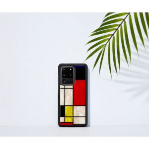 iKins Hülle für Samsung Galaxy S20 Ultra Mondrian Schwarz 138722298 - IKins