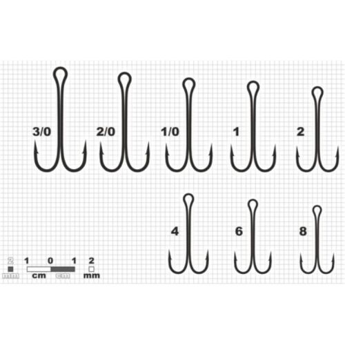 Double Hooks Kujira 520 Bn Spining No.2 138722666
