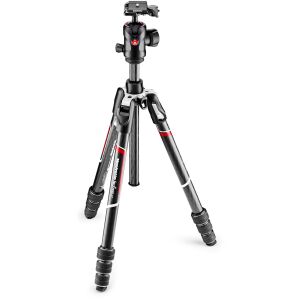 Manfrotto Befree GT CF 4 Stativ-Kit MKBFRTC4GT-BH 138722851 - Manfrotto Tripods