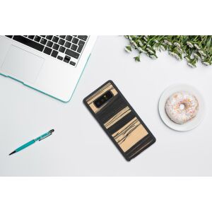 MAN&WOOD Galaxy Note 8 Tok - Fehér Ébenfa, Fekete 138722860 - Man&Wood