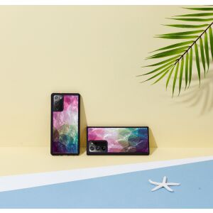 iKins Hülle für Samsung Galaxy Note 20 Ultra Wasserblume schwarz 138722898 - IKins