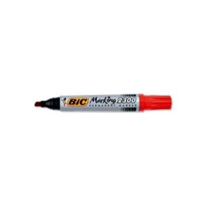 BIC Permanentmarker Eco 2300 B12 BCL Rot EU, 1 Stück 300034 138723065 - Marker