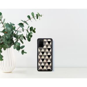 iKins Hülle für Samsung Galaxy S20+ Pyramide schwarz 138723103 - IKins