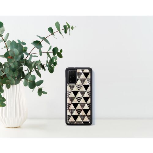 iKins Hülle für Samsung Galaxy S20+ Pyramide schwarz 138723103
