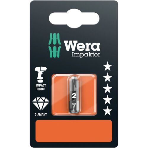 Wera 855/1 Impaktor bit PZ 3 x 25 mm 138723149