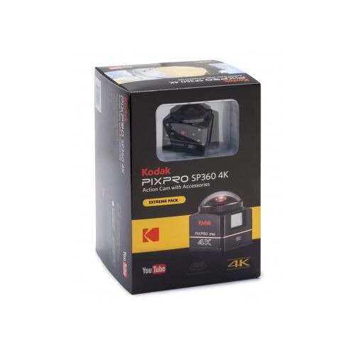 Kodak SP360 4k Extreme Kit čierny 138723161