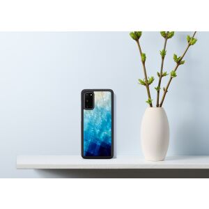 iKins Samsung Galaxy S20 Védőtok - Kék Tókék Minta, Fekete Keret 138723228 - IKins
