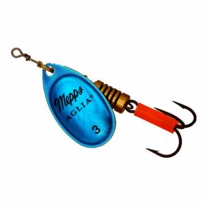 Воблер Sukrė Mepps Aglia Platinum Blue/Silver #4 138723416 - Примамка