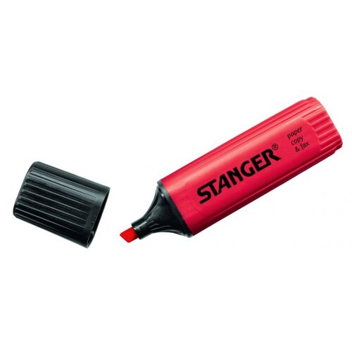 Marker STANGER, 1-5 mm, roșu, cutie 10 buc. 180003000 138723497
