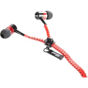 Omega Freestyle Zip-Headset FH2111, rot 138723520 - Computer und Zubehör