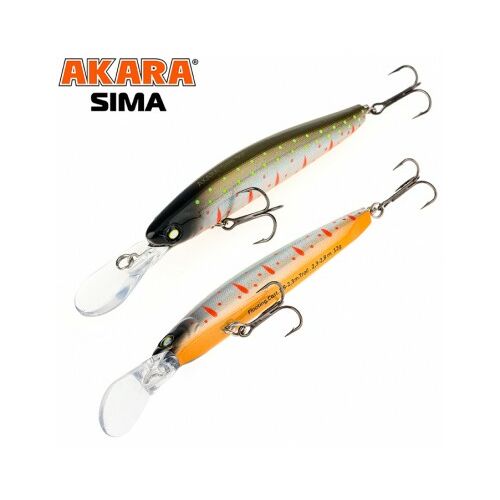 AKARA Ablet 90F-A110 - 90mm 12g Úszó Wobbler 138723507