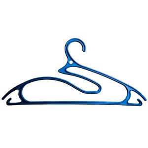 Закачалки за дрехи 5 бр. пластмасови 5в1 колекция 42см сини 138723625 - Декорация