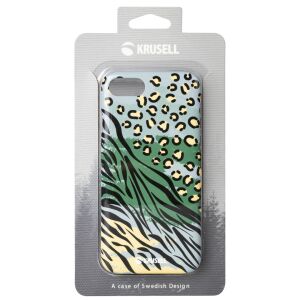 Krusell Limited Vadzöld Mintás Tok - Apple iPhone 8/7 138723677 - Krusell