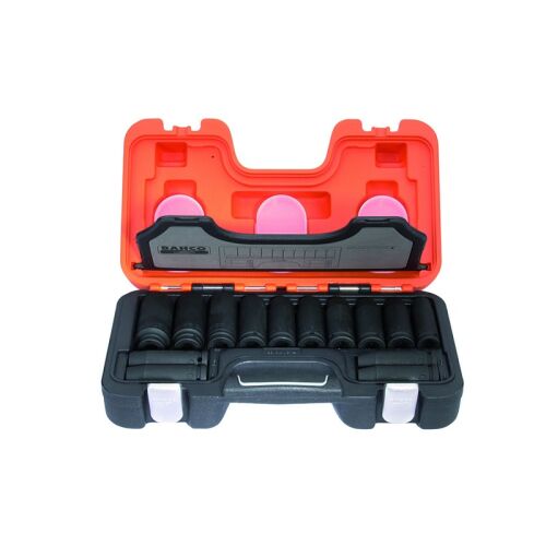 Bahco Mély Hatszögletű Dugókulcs Készlet - 10-27mm, 14db, 1/2" 138723675