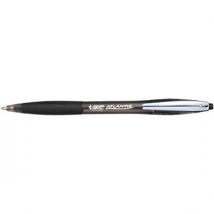 Długopisy kulkowe BIC ATLANTIS REFRSH 1,0 mm czarne, 1 szt. 136717 138723731 - BIC Myto