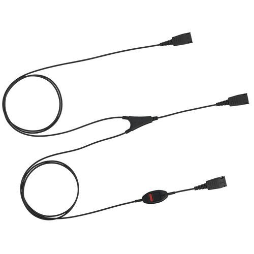 QD Felügyelői Y-kábel headsetekhez - Headset kiegészítő