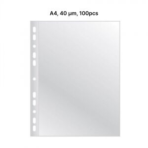 Folie perforată AD Class Cristal Clear A4 40 microni, pungă 100 buc. 138724393 - Folii de protecție