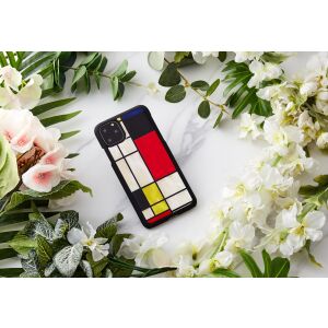 iKins Mondrian Fekete iPhone 11 Pro Max Okostelefon Tok 138724418 - IKins