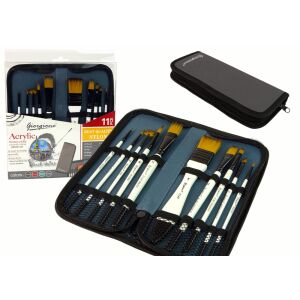 Set kistova za umjetnike u pernici, 10 komada 138724479 - Školski pribor za slikanje