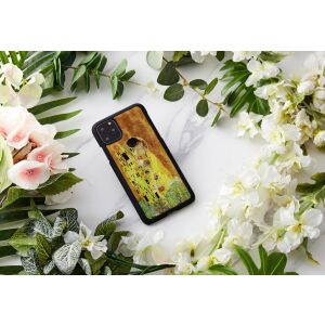 iKins iPhone 11 Pro Max Tok - Gustav Klimt 'A csók' Fekete 138724791 - IKins