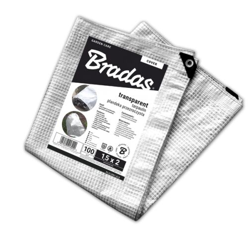 Ojačana cerada LENO CRISTAL 4 x 6m 100g prozirna 138724850