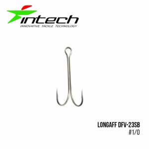Cârlige de pescuit, cu țepi dubli INTECH Longaff DFV-23SB Nr. 1/0 138724878 - Cârlige, vârtejuri, agrafe
