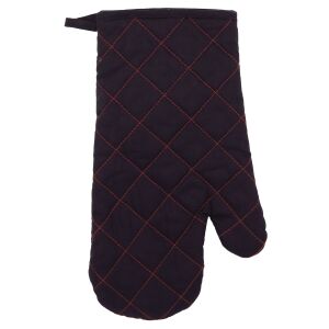 Hitzeschutzhandschuh XL 18x30cm schwarz/rot 138724960 - Topfhandschuhe